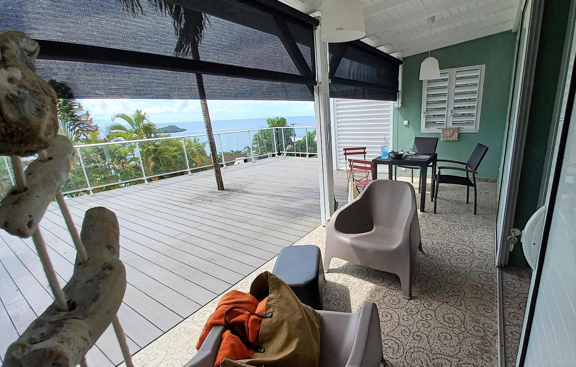 Logements Vue Mer Acces Piscine En Guadeloupe Bouillante Exterior foto